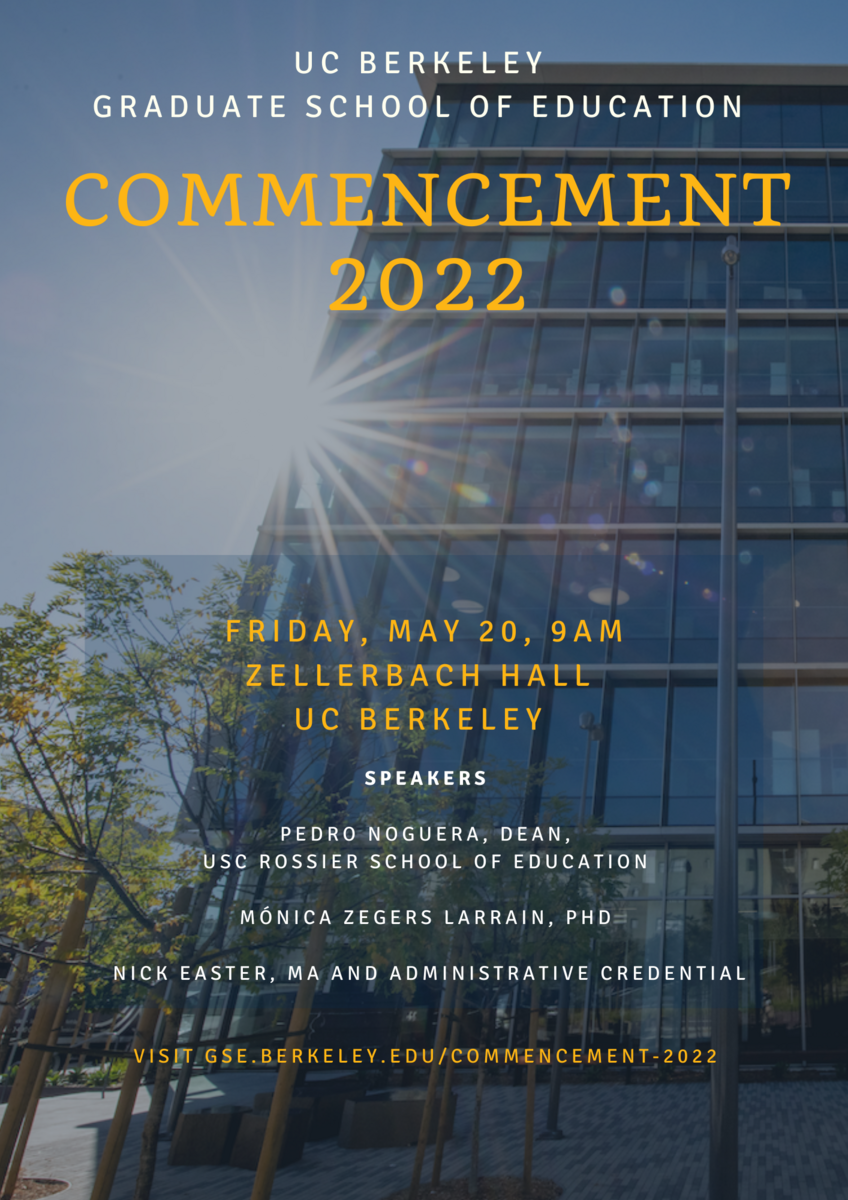 Commencement poster 2022